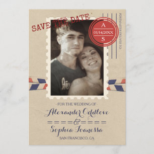 Travel Photo Save the Date