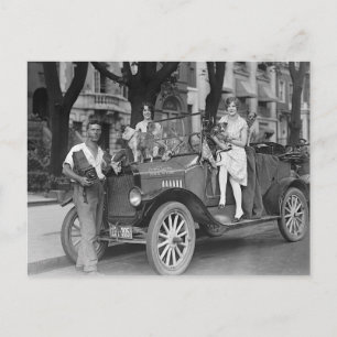 Travel Photographer, 1927 Postcard