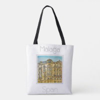Travel Poster for Malaga Spain