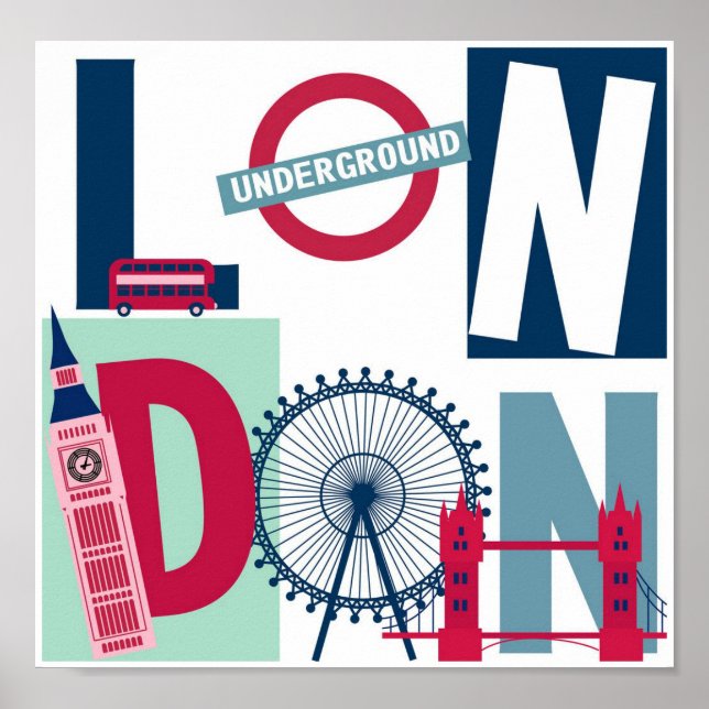 Travel Poster - London (Front)