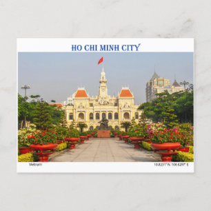 Travel Poster: People's Committee Building, Ho Chi Postcard