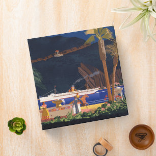 Travel Poster - Santa Catalina Island, California Binder