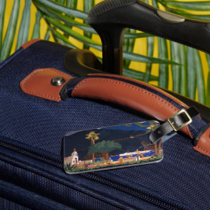 Travel Poster - Santa Catalina Island, California Luggage Tag