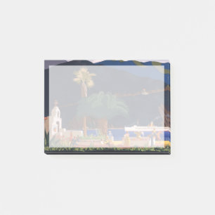 Travel Poster - Santa Catalina Island, California Post-it Notes