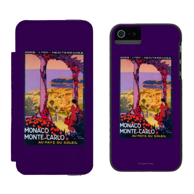 Travel Promotional Poster Incipio iPhone Wallet Case (Side by Side)