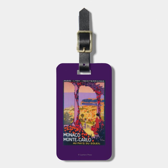 Travel Promotional Poster Luggage Tag (Front Vertical)
