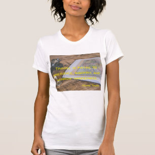 Travel quote by Mark Twain T-Shirt