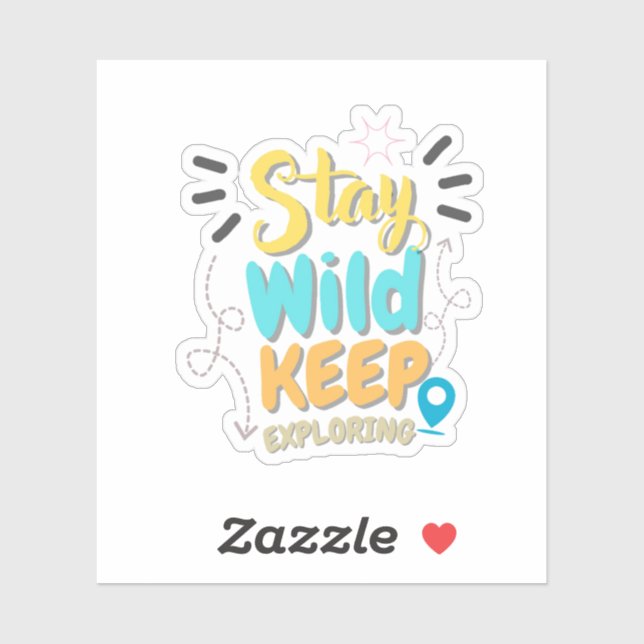 Travel Quote sticker  (Feuille)