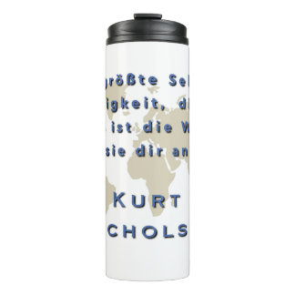travel quote thermos cup