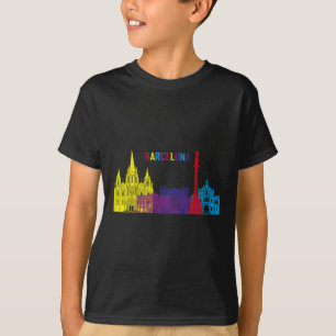 Travel Rcelona Spain Europe Spanish Family Vacatio T-Shirt