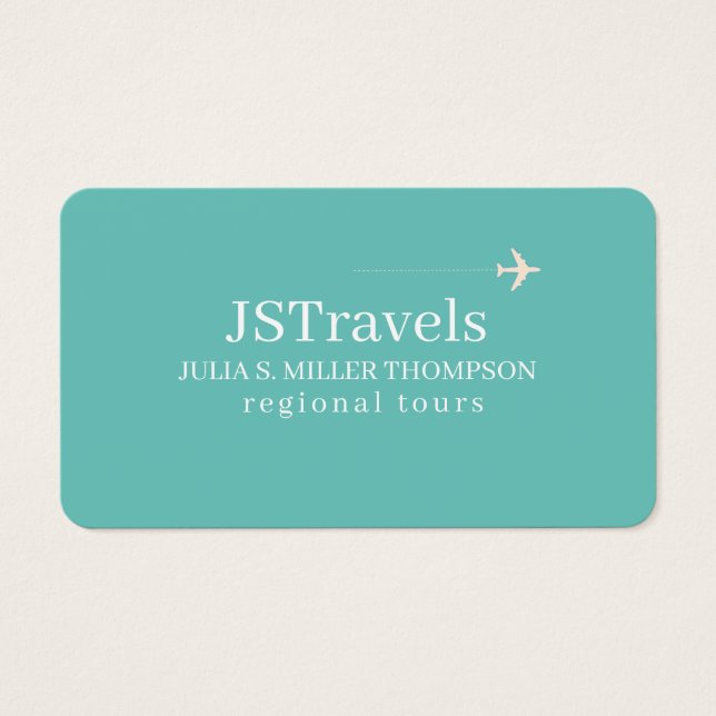 Travel Regional Tours light-teal (Front)