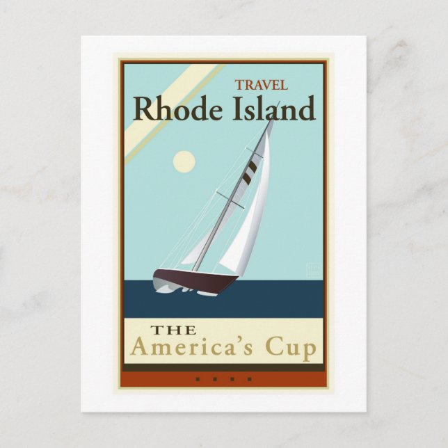 Travel Rhode Island Postcard (Front)