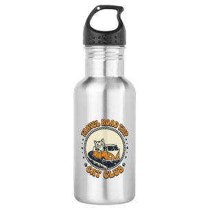 Travel Road Trip Cat Pet Lover Shirt Art - Travel  532 Ml Water Bottle
