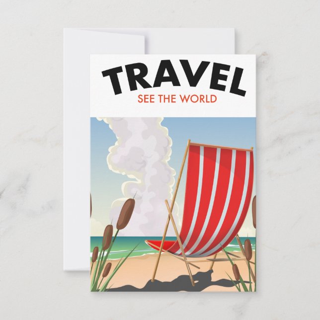 Travel See the World Card (Front)