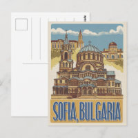Travel Sofia, bulgaria vintage gifts and souvenirs
