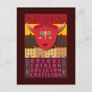 TRAVEL-Spain- Postcard