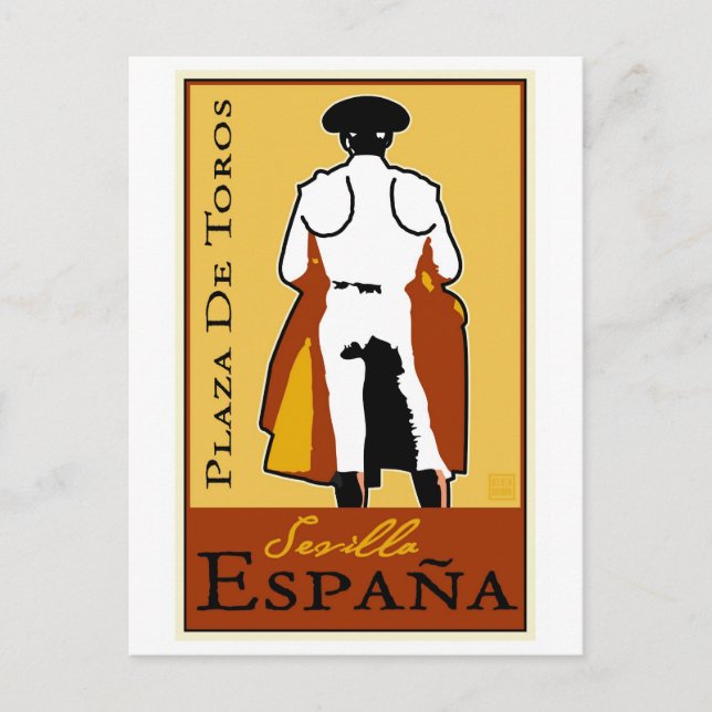 Travel Spain Postcard (Front)