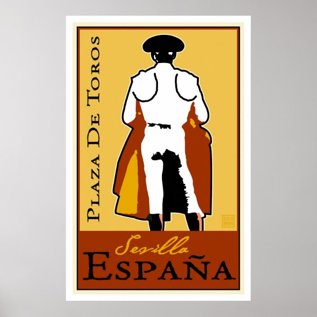 Travel Spain Poster (Front)