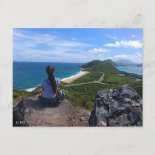 Travel St. Kitts Postcard