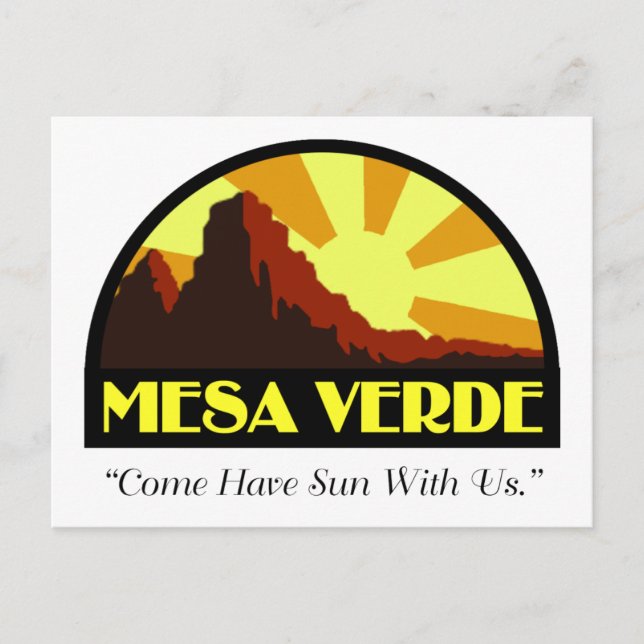 Travel Sticker Postcard (Front)