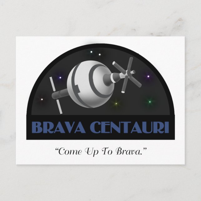 Travel Sticker Postcard (Front)