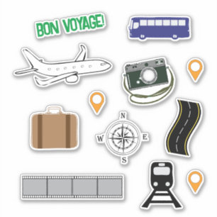 Travel Stickers