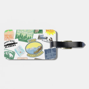 Travel Stickers Luggage Tag