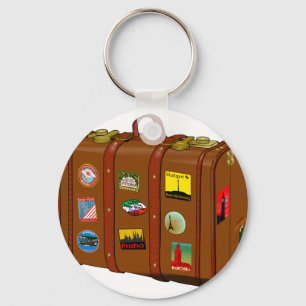 Travel Suitcase Keychain