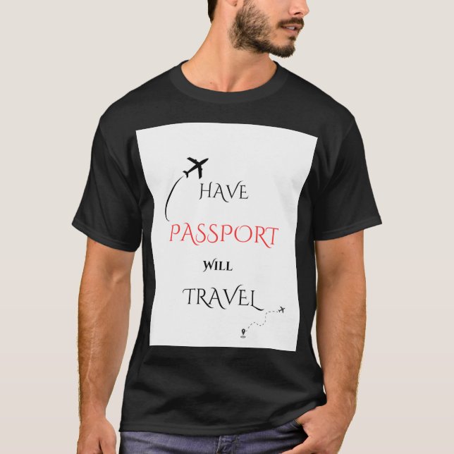 Travel t shirt  (Front)