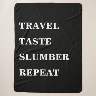 Travel Taste Slumber Repeat   Create your Own Sherpa Blanket