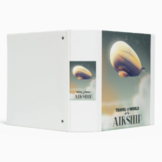 Travel the world by Airship Binder