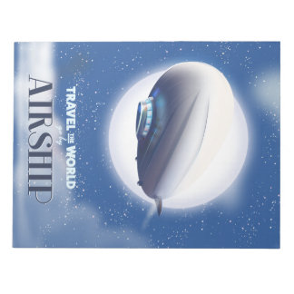 Travel the World by Airship Notepad