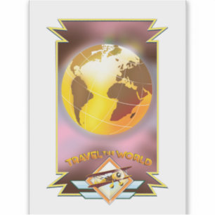 Travel the World Golden Globe