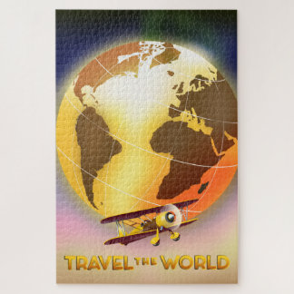 Travel the World Jigsaw Puzzle