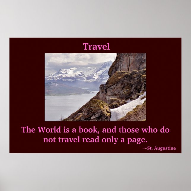 Travel the World Poster (Front)
