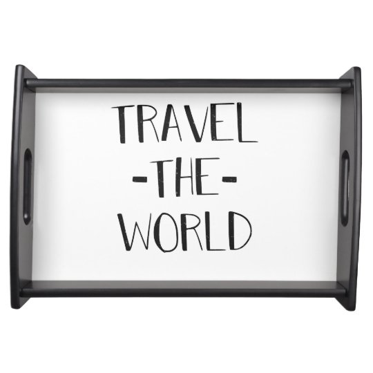 Travel The World Tray