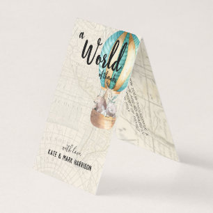 Travel Themed Baby Shower   Thank You Note