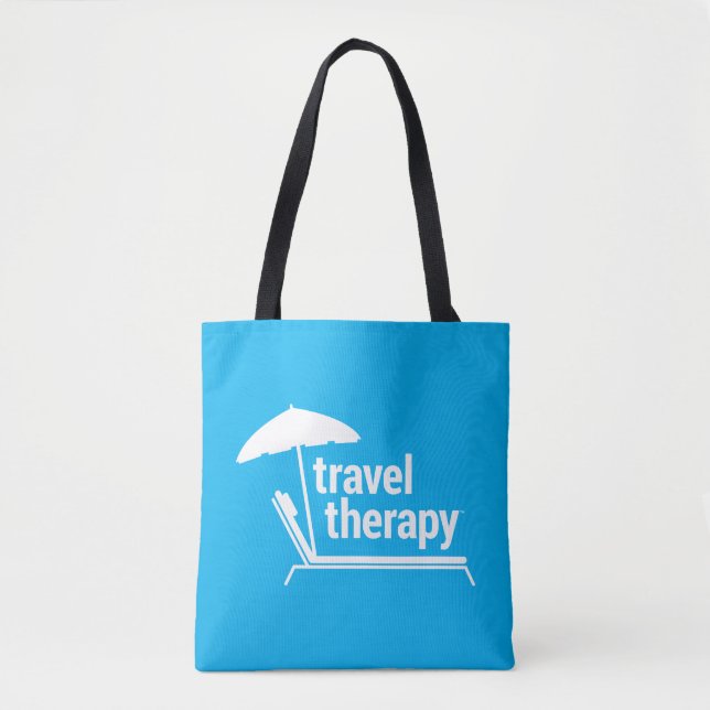 Travel Therapy Beach Bag & Purse (Front)
