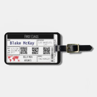 Travel Ticket : Luggage Tag