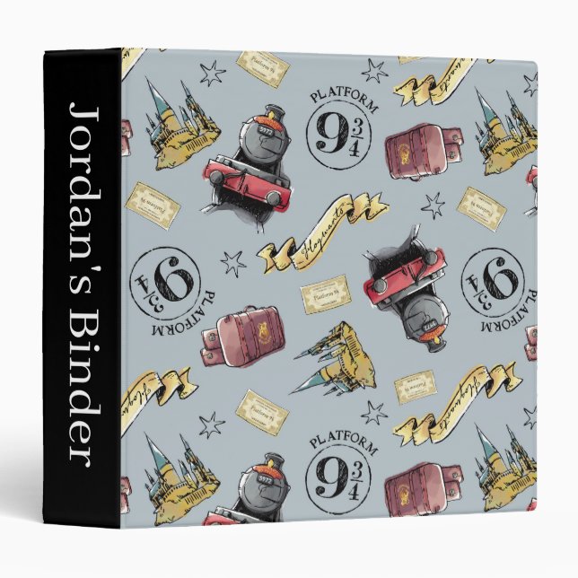 Travel To HOGWARTS™ Pattern Binder (Front/Spine)
