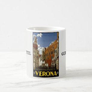 Travel to Italy - Verona Vintage Poster Coffee Mug