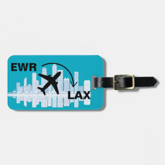 Travel to Los Angeles California Luggage Tag