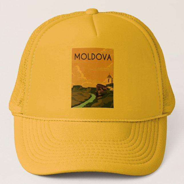 Travel to Moldova  Trucker Hat (Front)