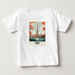 Travel to Paris France Baby T-Shirt