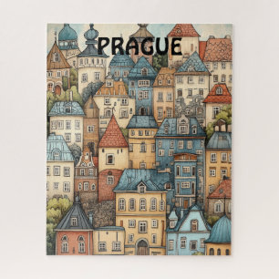 Travel to Prague Czech Republic Jigsaw Puzzle