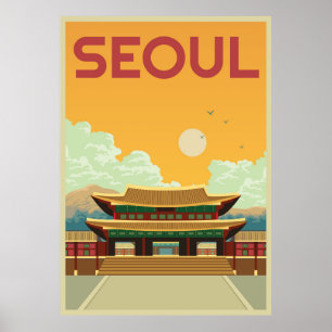 Travel to Seoul Poster