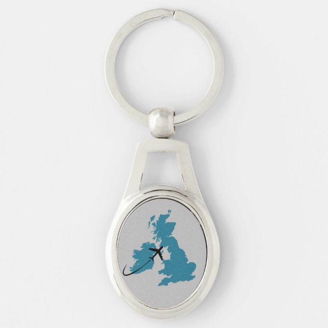 Travel to the Celtic Nation Keyring (Front)