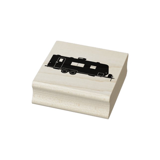 Travel Trailer / Camper Rubber Stamp (Stamp)