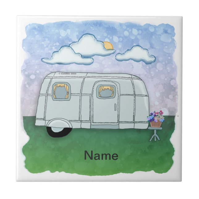Travel Trailer  Tile (Front)
