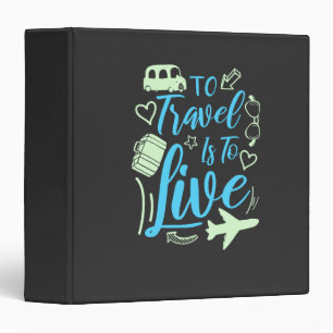 Travel Travel Quote Gift Binder